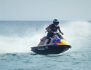 Image showing Man on watercraft