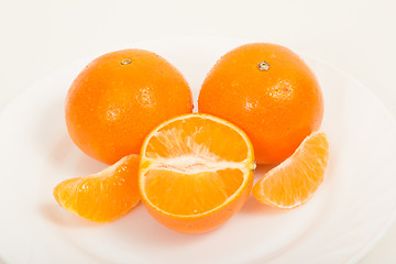 Image showing fresh tangerine