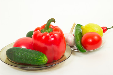 Image showing Vegetable still life