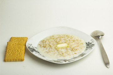 Image showing Porridge in a bowl   