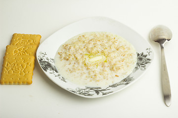 Image showing Porridge in a bowl   