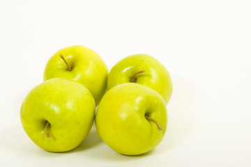Image showing Four apples   