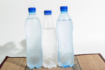 Image showing Water bottles    