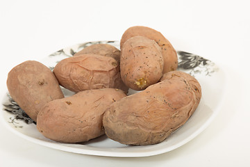 Image showing boiled potatoes  