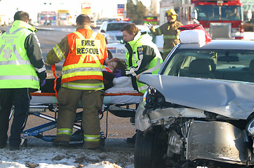 Image showing car wreck