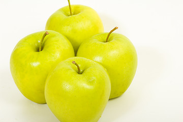 Image showing Four apples   