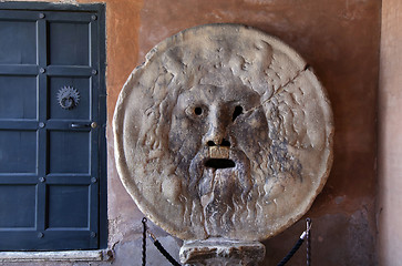 Image showing Bocca della Verita, The Mouth of Truth in Rome, Italy