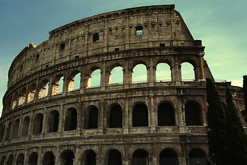 Image showing The Colosseum in Rome, Italy