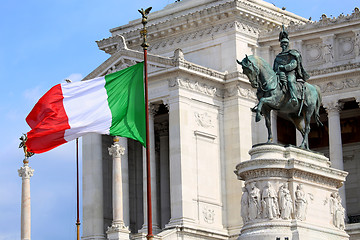 Image showing Vittorio Emanuele in Rome, Italy