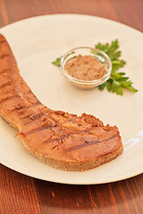 Image showing Boiled beef tongue