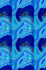 Image showing Abstract 3d background