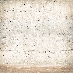 Image showing stucco wall with sand