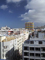 Image showing rooftop view condos hotels Grand Canary Island Spain