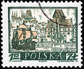 Image showing Gdansk Stamp