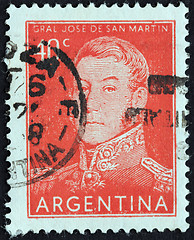 Image showing San Martin Stamp