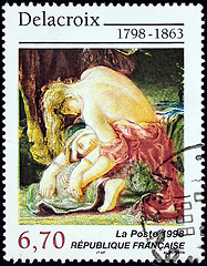 Image showing Delacroix Stamp