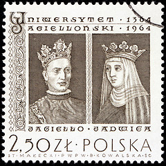 Image showing Jagiello and Jadwiga