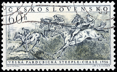 Image showing Steeplechase Stamp