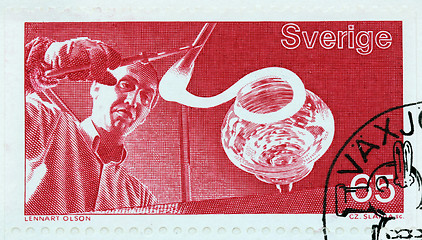 Image showing Glassmaker Stamp