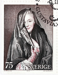 Image showing Lady with a Veil