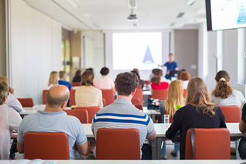 Image showing Lecture at university.