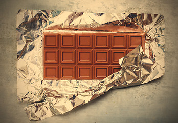 Image showing chocolate bar