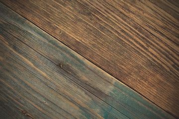 Image showing aged wooden boards surface