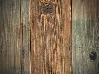 Image showing Vintage wooden background