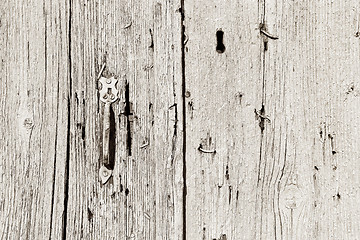 Image showing Wooden door texture