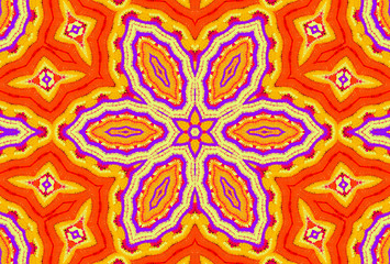 Image showing Bright abstract pattern