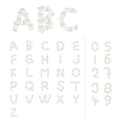 Image showing paper alphabet letters