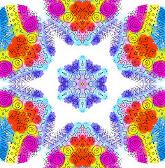 Image showing Abstract bright color pattern