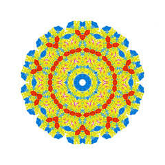 Image showing Abstract color shape