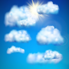 Image showing Clouds in the sky. EPS 10