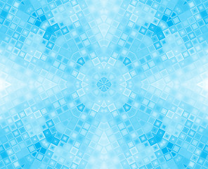 Image showing Abstract blue pattern background