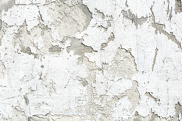 Image showing Vintage or grungy white background of natural cement or stone old texture as a retro pattern wall