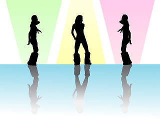 Image showing Club girls