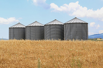 Image showing Wheat Silos