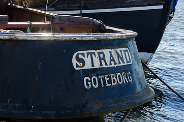 Image showing back of a tugboat
