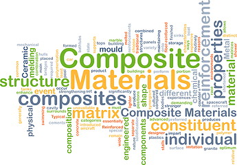 Image showing Composite materials background concept