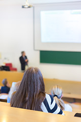 Image showing Lecture at university.