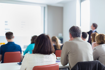 Image showing Audience in the lecture hall.