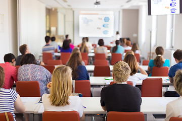 Image showing Lecture at university.