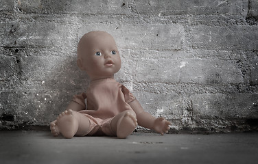 Image showing Abandoned doll