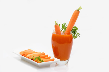 Image showing Carrot Juice