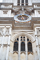 Image showing   westminster  in london england  construction and religion