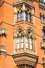 Image showing old architecture in london  exterior wall