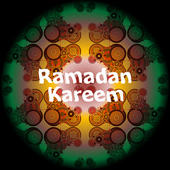 Image showing Ramadan Kareem beautiful greeting card