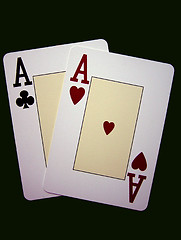 Image showing 2 aces