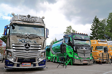 Image showing Trucks of Kuljetus Auvinen at Riverside Truck Meeting 2015